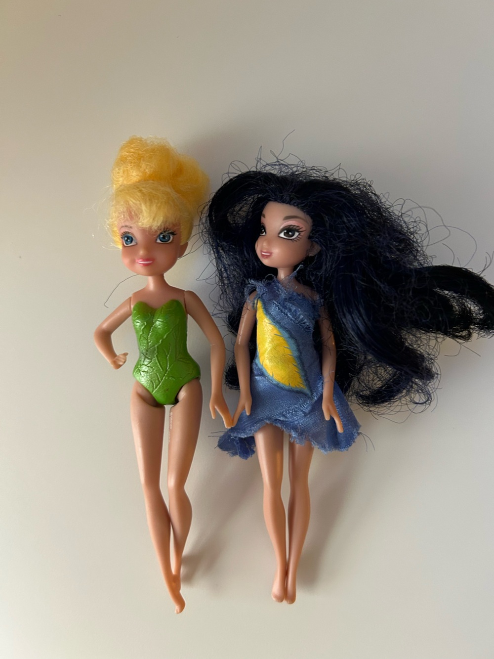Mini Tinkerbell and Silvermist Fairies 🧚